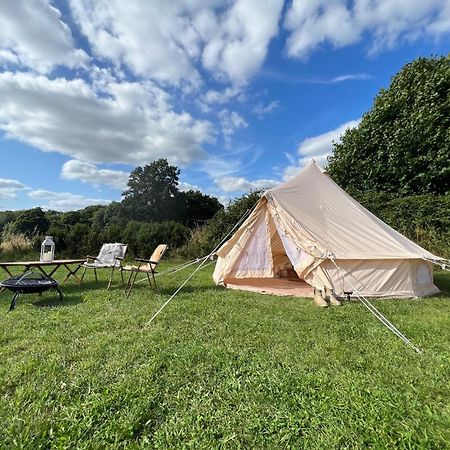 Bell Tent 4M Fossewold Farm Camping Moreton-in-Marsh Extérieur photo