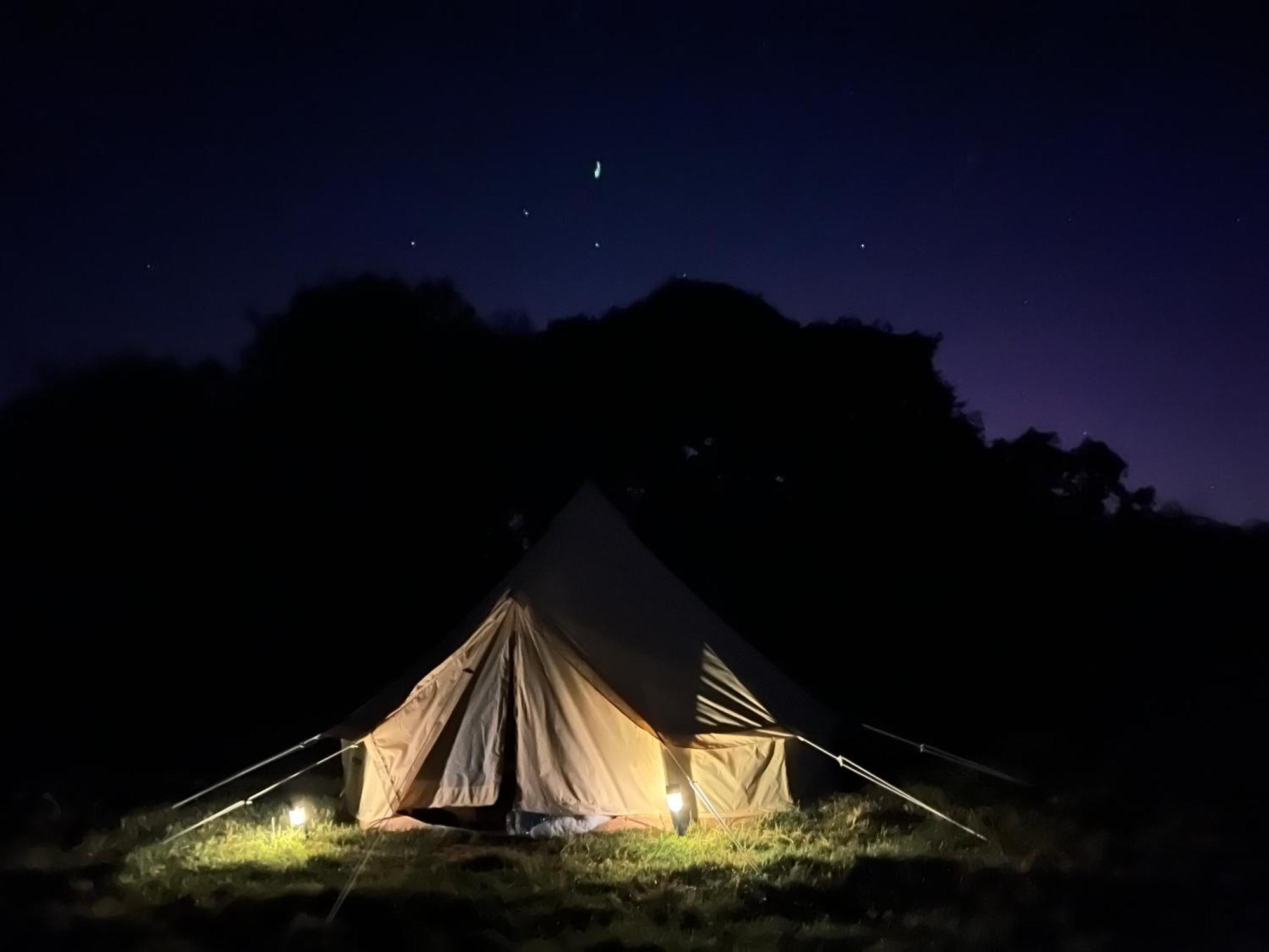 Bell Tent 4M Fossewold Farm Camping Moreton-in-Marsh Extérieur photo