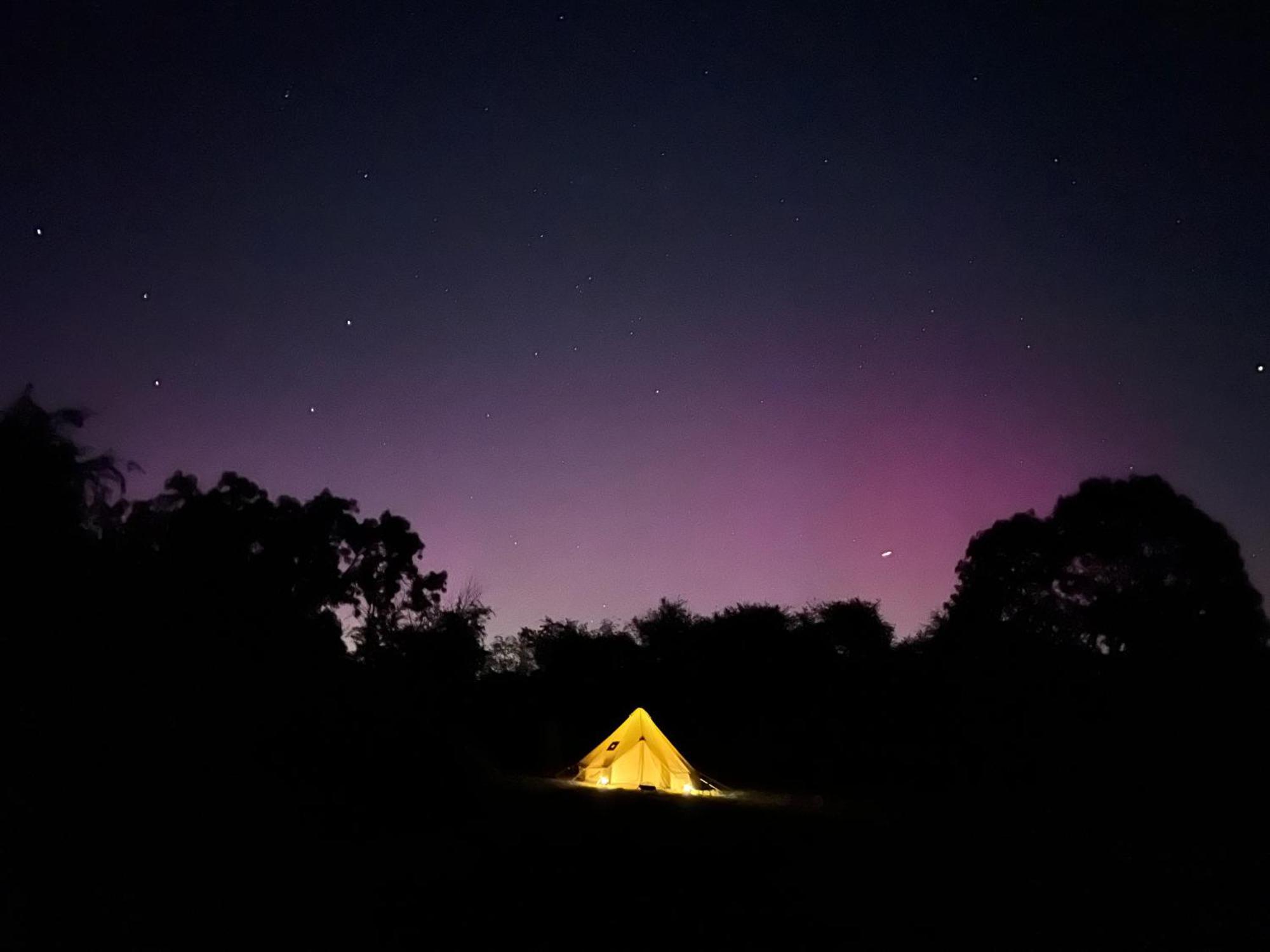 Bell Tent 4M Fossewold Farm Camping Moreton-in-Marsh Extérieur photo